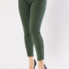 PANTALONE 5 TASCHE - Verde militare, XS