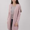 CARDIGAN IN MAGLIA CON TASCHE - Rose, TU