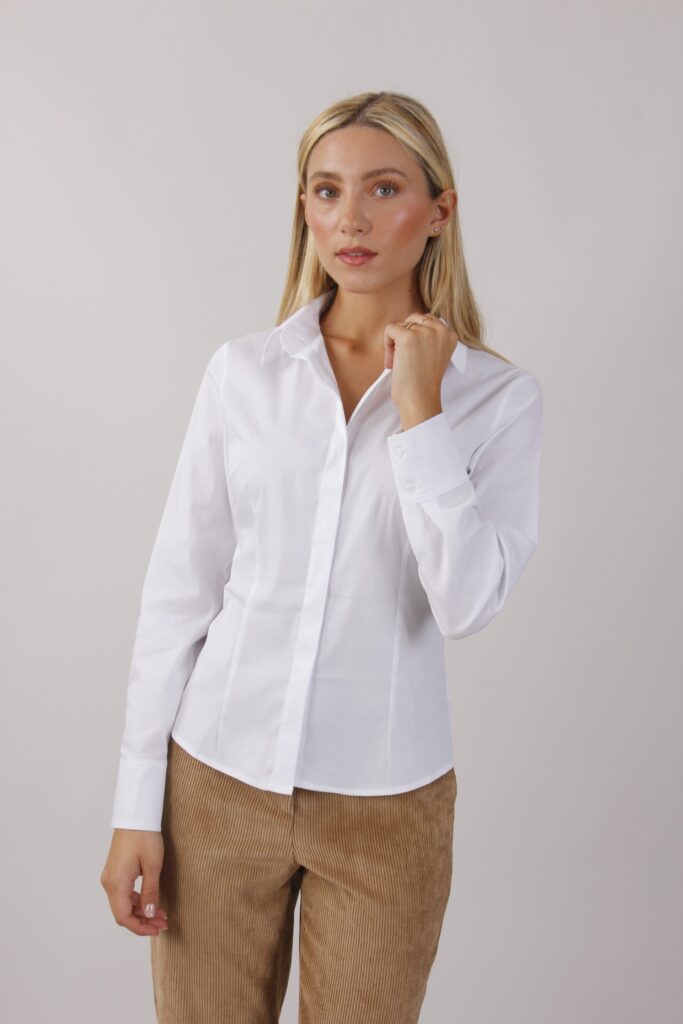 CAMICIA SLIMFIT - Bianco, S 