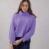 MAGLIONE OVERSIZE A COLLO ALTO - TU