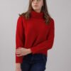 MAGLIONE OVERSIZE A COLLO ALTO - TU