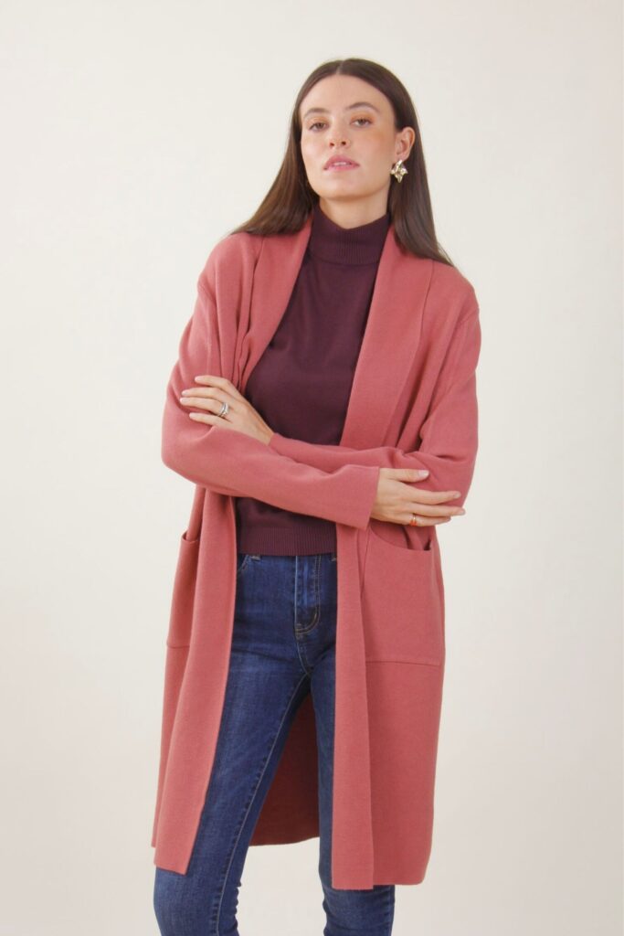 CARDIGAN CON TASCHE FRONTALI - Antico, TU 