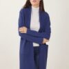 CARDIGAN CON TASCHE FRONTALI - Navy, TU