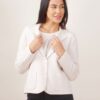 BLAZER IN MAGLIA - Beige, TU