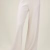 PANTALONE PALAZZO IN MAGLIA - Chalk, TU