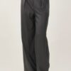 PANTALONI DA COMPLETO A RIGHE IN LUREX - Nero, M