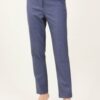 PANTALONE A SIGARETTA PRINCIPE DI GALLES - Blu, M