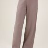 PANTALONE PALAZZO IN MAGLIA - Cappuccino, TU