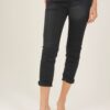 PANTALONI A SIGARETTA CON TASCHE ALLA FRANCESE - Black, S