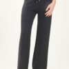 PANTALONI IN MAGLIA CON COULISSE - Black, TU