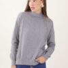 MAGLIA CON TASCHINA LATERALE - Grey, TU