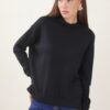 MAGLIA CON TASCHINA LATERALE - Black, TU