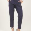 PANTALONI TESSUTO GLITTERATO - Blu, M