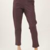 PANTALONI TESSUTO GLITTERATO - Dark Brown, M