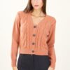 CARDIGAN CON TRECCE - Cannella, TU