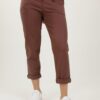 PANTALONI PUNTO MILANO - Dark Brown, M