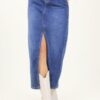 GONNA DI JEANS CON SPACCO - Denim, XS