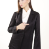 BLAZER CANGIANTE MONOPETTO - Nero, M