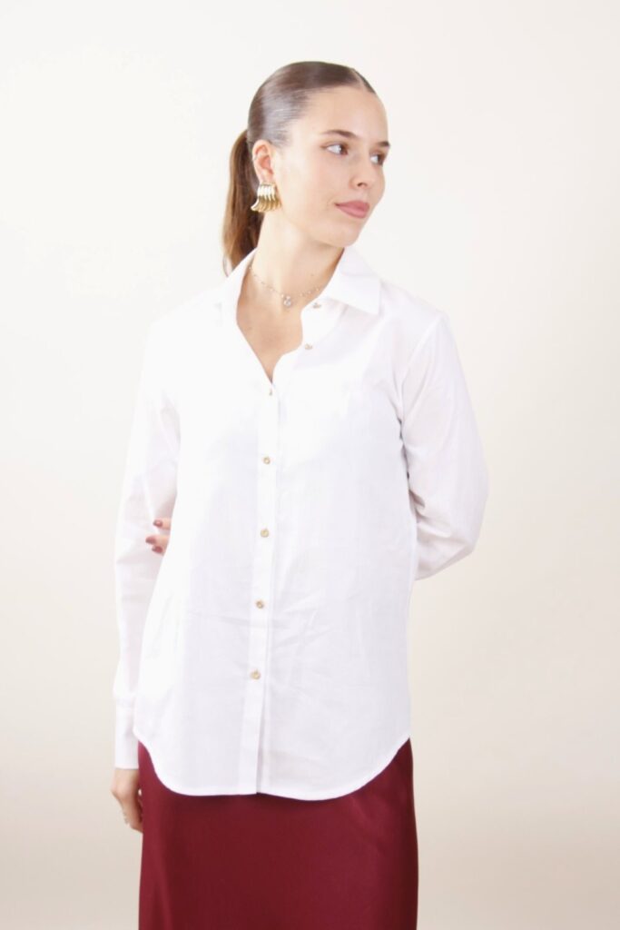 CAMICIA IN TESSUTO OXFORD 