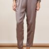 PANTALONI IN VISCOSA CON DETTAGLI IN LUREX - Mud, M