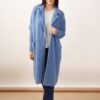 CAPPOTTO IN ECOPELLICCIA - Azzurro, TU