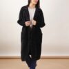 CAPPOTTO IN ECOPELLICCIA - Black, TU