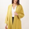 CARDIGAN LUNGO CON TASCHE - Ocra, TU