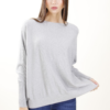 MAGLIA GLITTERATA CON TRECCIA LATERALE - Pearl, TU