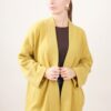 CARDIGAN MANICA KIMONO - Ocra, TU