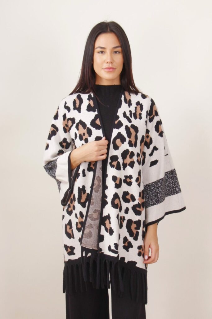 LEOPARD PRINT CARDIGAN 