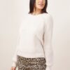 MAGLIONE CON MICROPAILLETTES - Chalk, TU