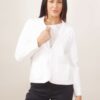 BLAZER IN MAGLIA - Cream, TU