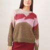 MAGLIA FANTASIA IN MISTO MOHAIR - Beige, TU