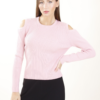 MAGLIA CON SPALLE SCOPERTE - Rose, TU