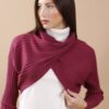 MAGLIA CROP CON SCOLLO INCROCIATO - Barolo, TU