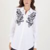 CAMICIA STILE WESTER - Bianco, M