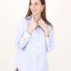 CAMICIA OVERSIZE - Celeste, TU