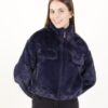 BOMBER IN ECOPELLICCIA - Navy, TU