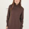 MAGLIONE A COLLO ALTO CON MICRO PAILLETTES - Moro, TU