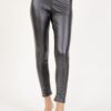 LEGGINGS IN ECOPELLE - Nero, M