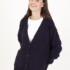 CARDIGAN OVERSIZE - Navy, TU