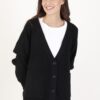 CARDIGAN OVERSIZE - Black, TU