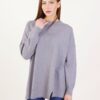 MAGLIA TAGLIO ASIMMETRICO - Grey, TU