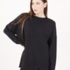 MAGLIA TAGLIO ASIMMETRICO - Black, TU