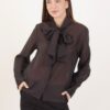 CAMICIA CON FIOCCO - Nero, M