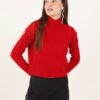 MAGLIA CORTA A COLLO ALTO - Red, TU