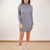 ABITO IN MAGLIA CON TRECCE - Grey, TU