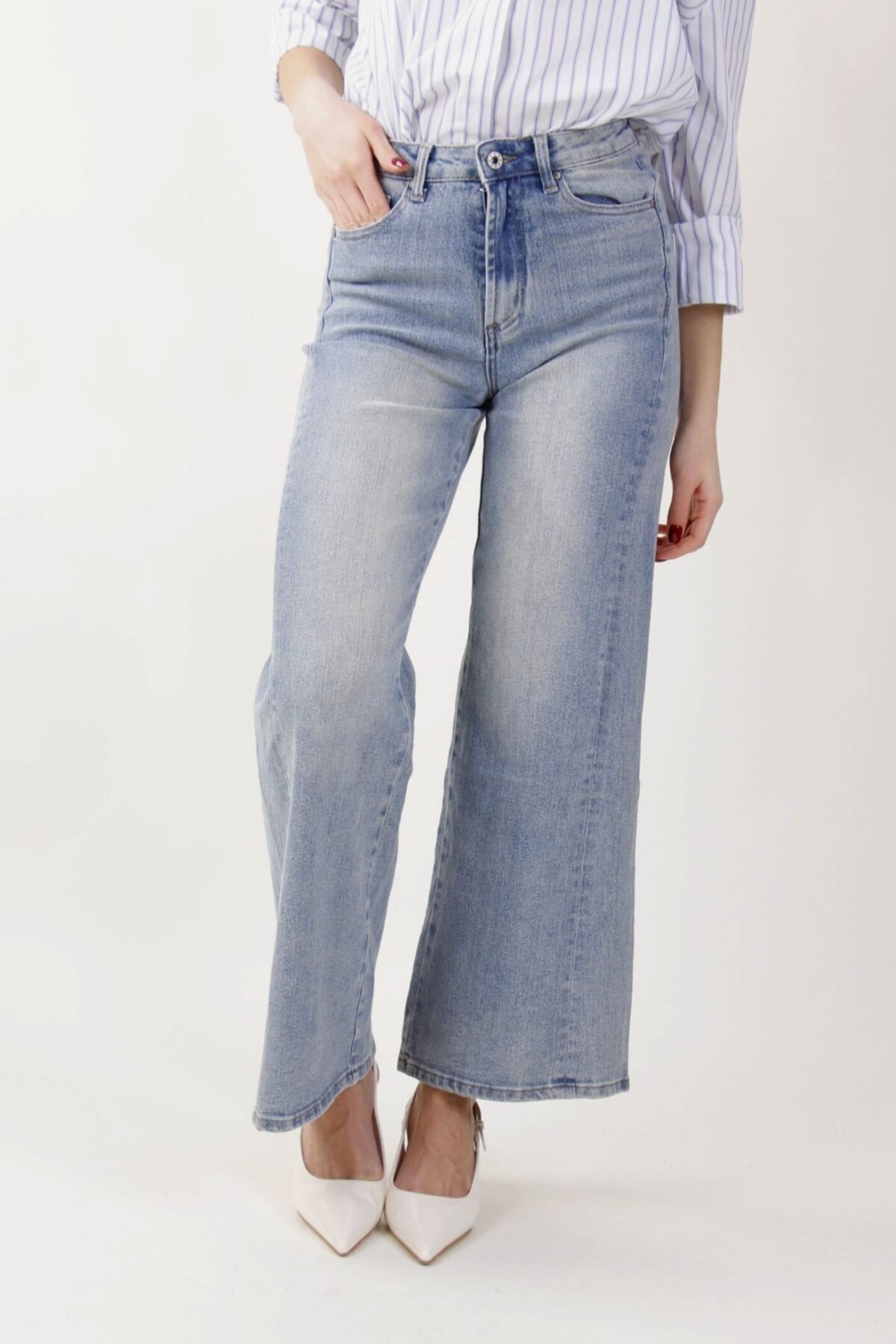 JEANS WIDE-LEG