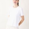 T-SHIRT IN COTONE - Bianco, TU