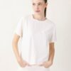 T-SHIRT IN COTONE - Burro, TU